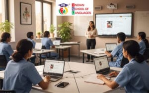 German language course for nurses A1 to B2 preparing healthcare professionals for job opportunities in Germany