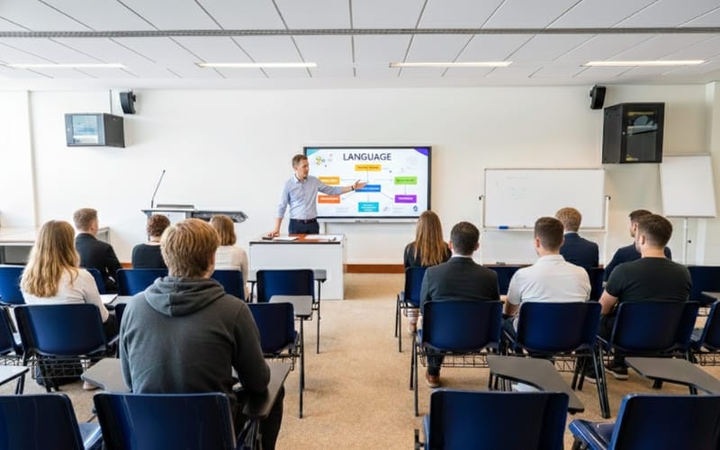 Indian School of Languages offering structured German language excellence with professional training in Delhi